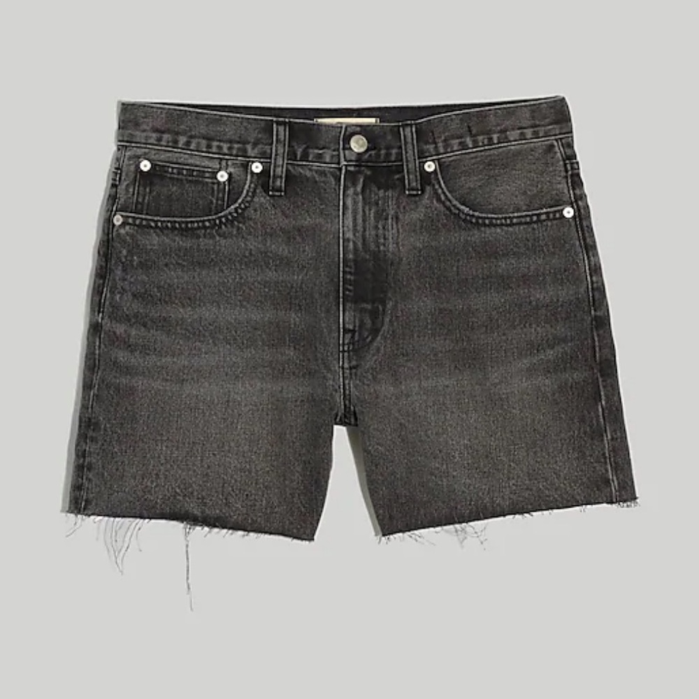 Madewell Relaxed Mid-Length Denim Shorts NWT